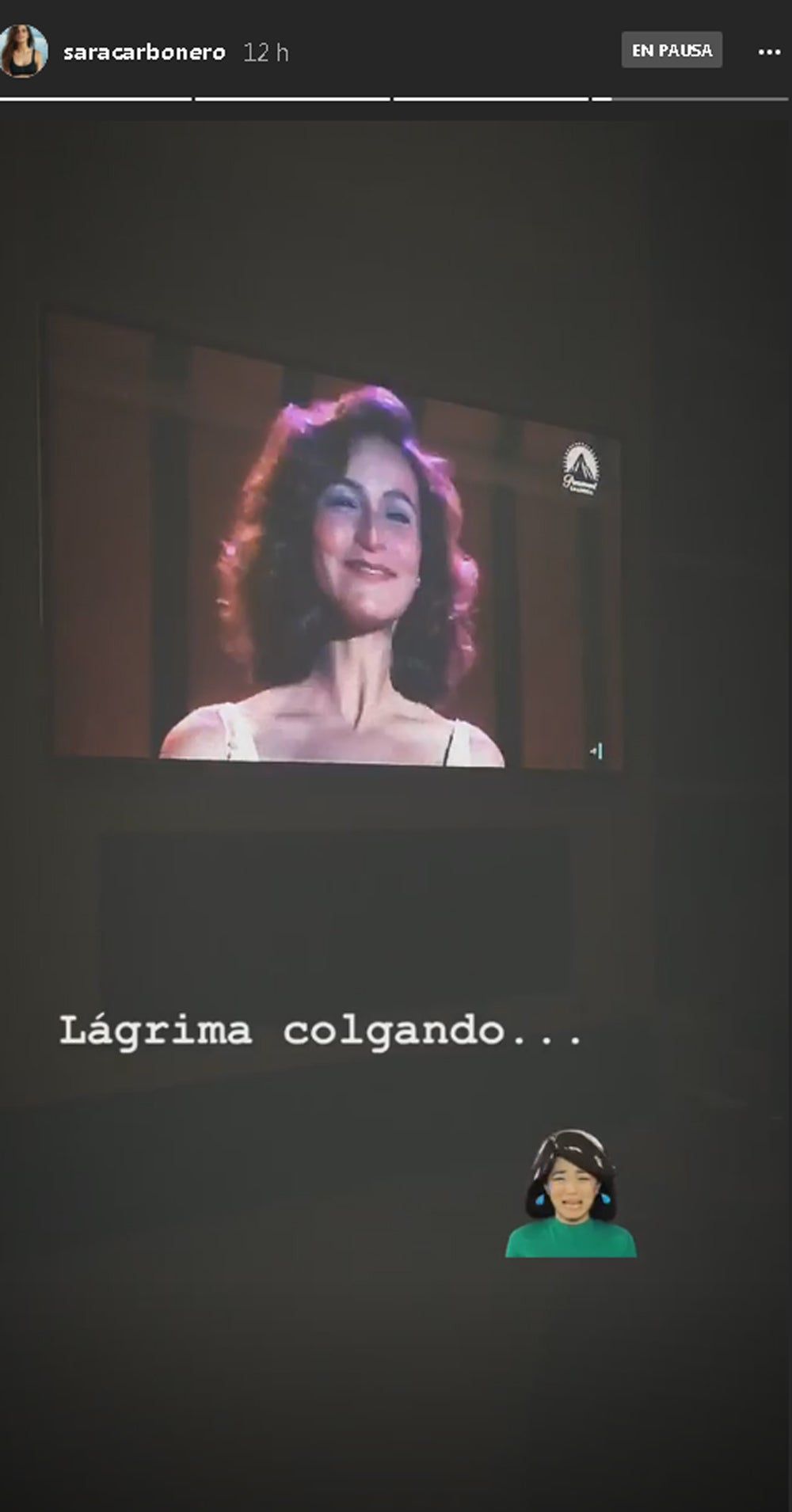 A Sara Carbonero se le cae la lágrima con 'Dirty Dancing'