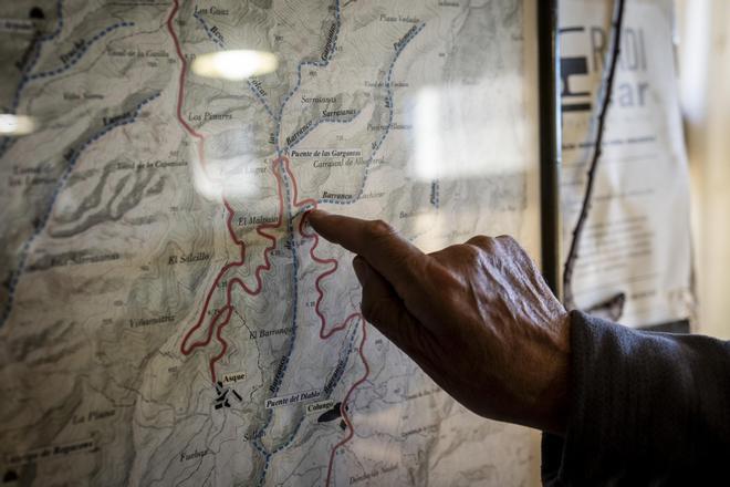 Así es la zona donde se encontó el cuerpo de María Paloma