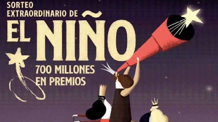 Cartel del Sorteo de El Niño 2022.