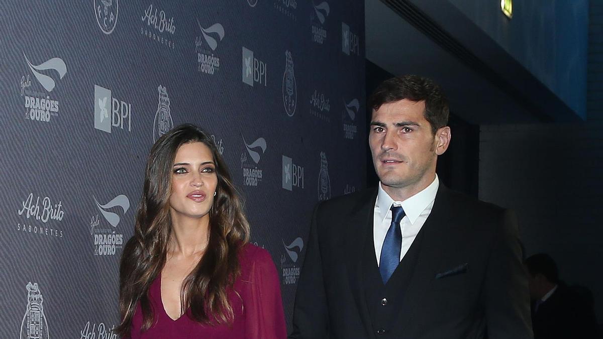 Sara Carbonero e Iker Casillas en un evento en Oporto