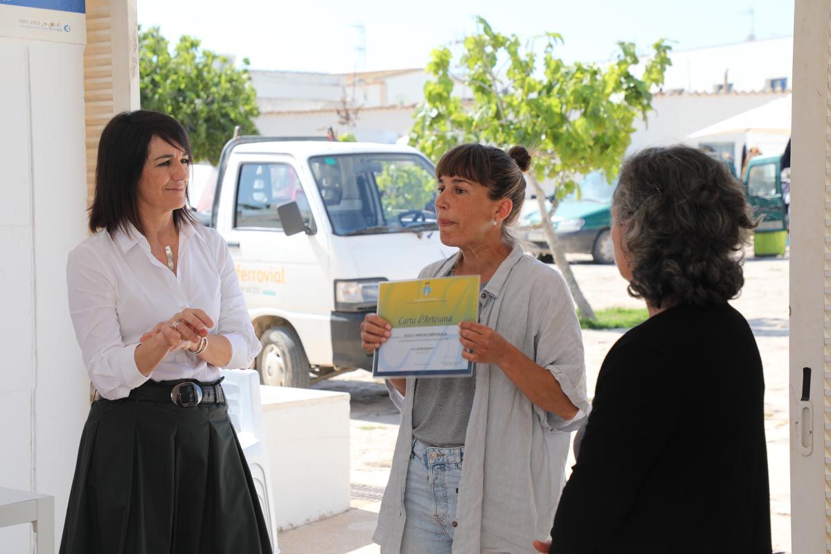 Entrega de las cartas de artesanos en Formentera