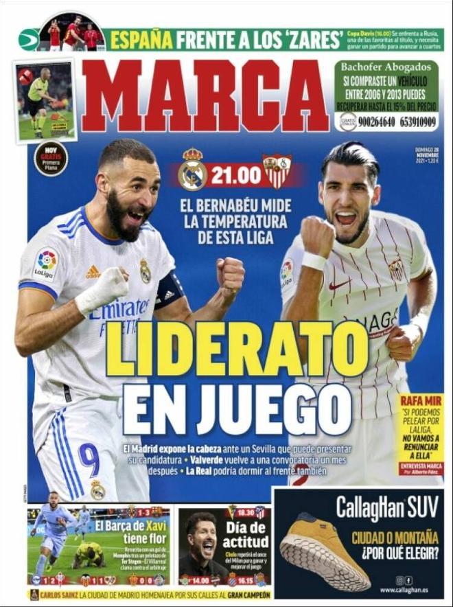 Las portadas de la prensa deportiva de hoy