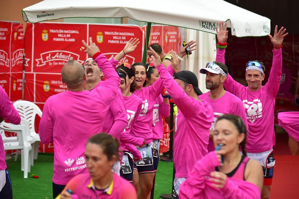 Llegada del triatlón de Fuente Álamo (I)