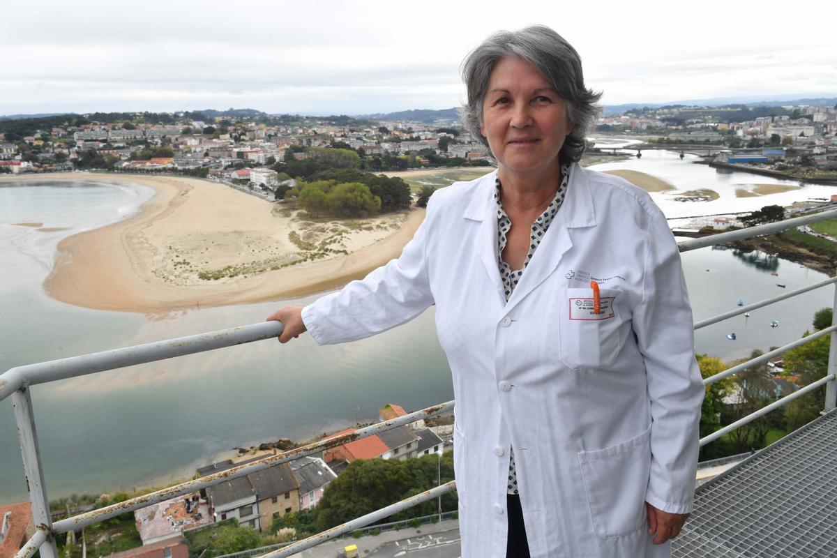 La doctora Carmen Montero Martínez, jefa de Neumología del Chuac, en el Hospital Universitario de A Coruña (Chuac).