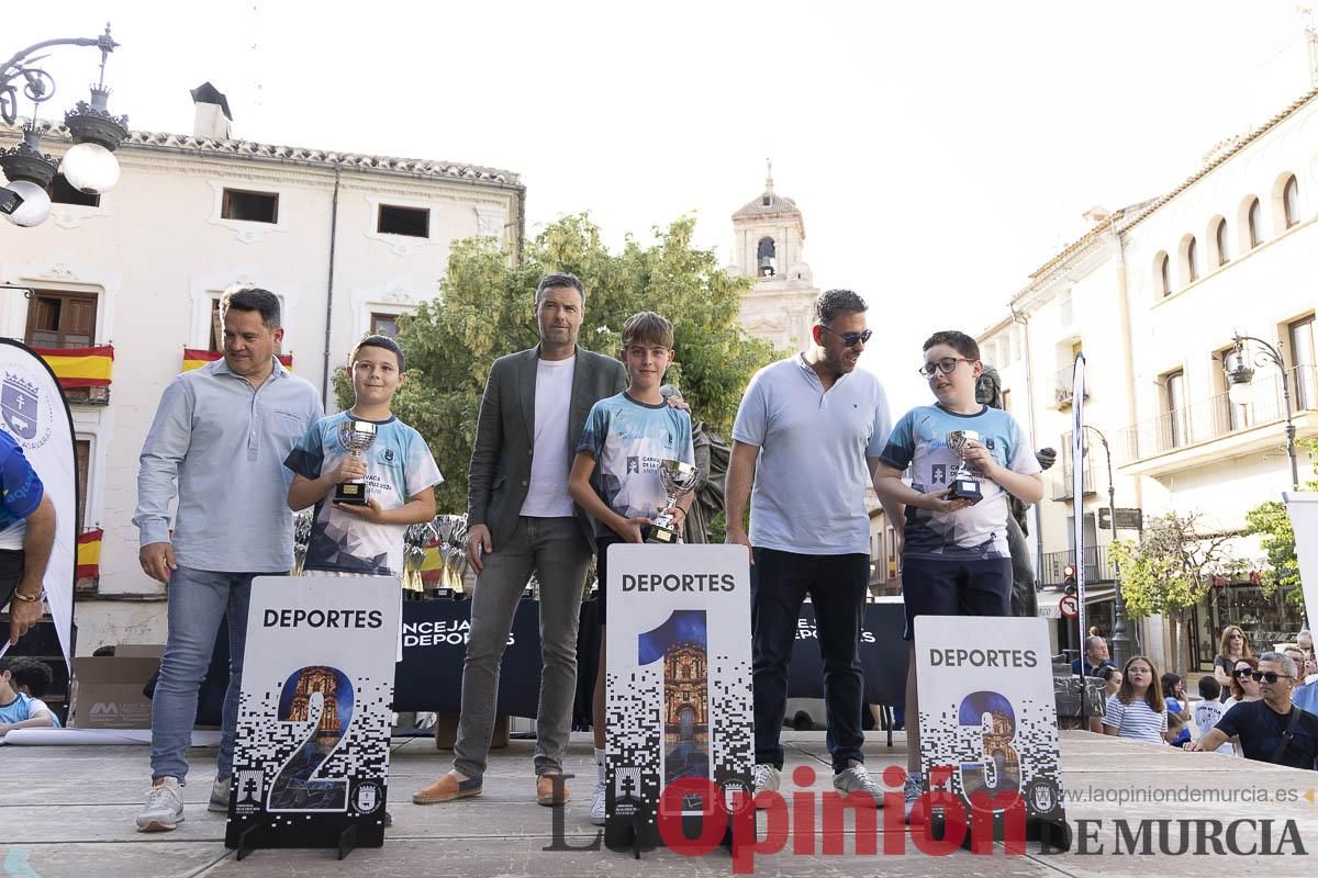 Clausura de las Escuelas Municipales Deportivas de Caravaca