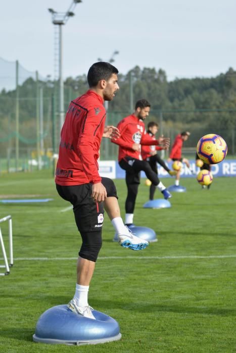 La plantilla deportivista regresa a los entrenamientos para comenzar a preparar la visita del Numancia el sábado a Riazor.