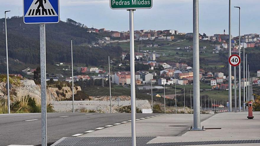 Una calle del polígono de Morás. |   // CARLOS PARDELLAS