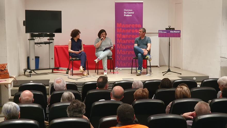 En Comú Podem critica a Manresa el vot d&#039;ERC contra la reforma laboral