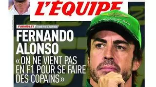 Alonso, portada en l'Equipe: "Hamilton tiene poca memoria"