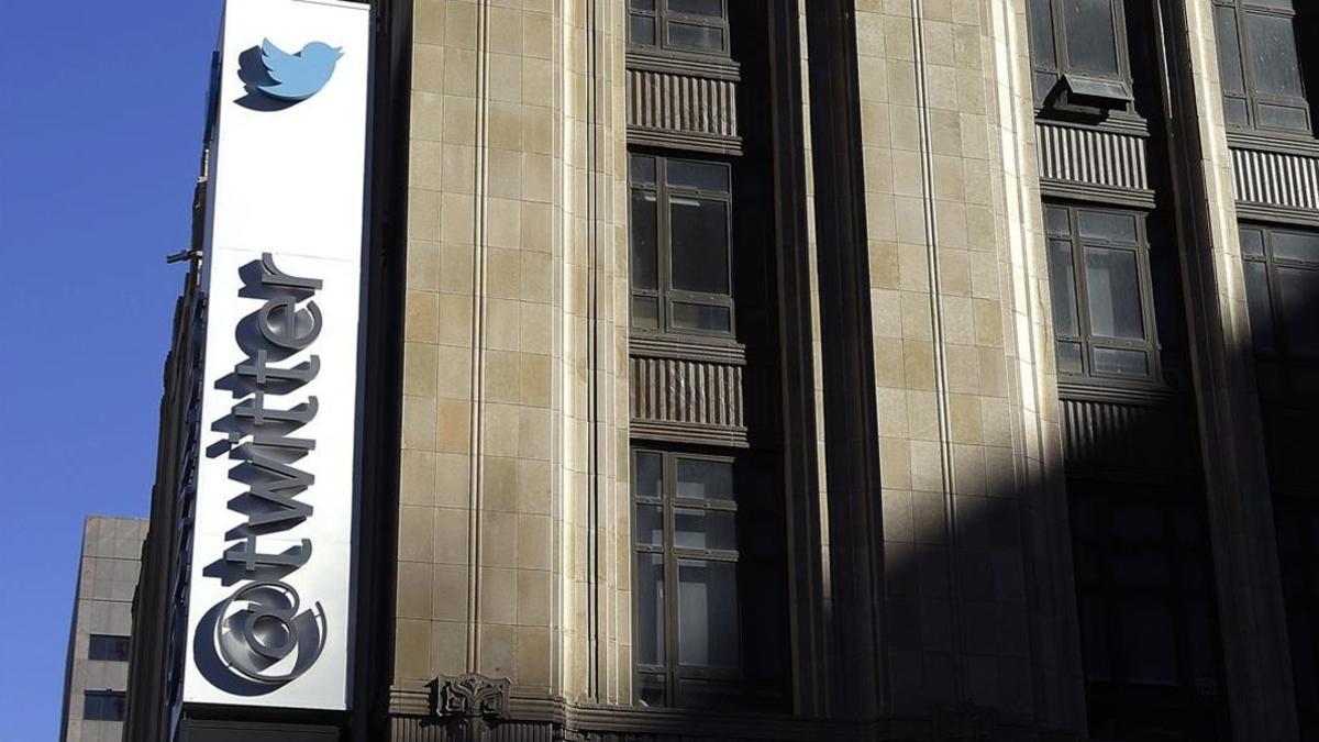 Una imagen de archivo del mes de febrero de la sede de Twitter en San Francisco, Estados Unidos.