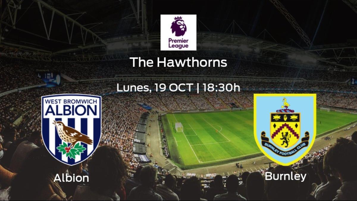 Previa del encuentro de la jornada 5: West Bromwich Albion - Burnley