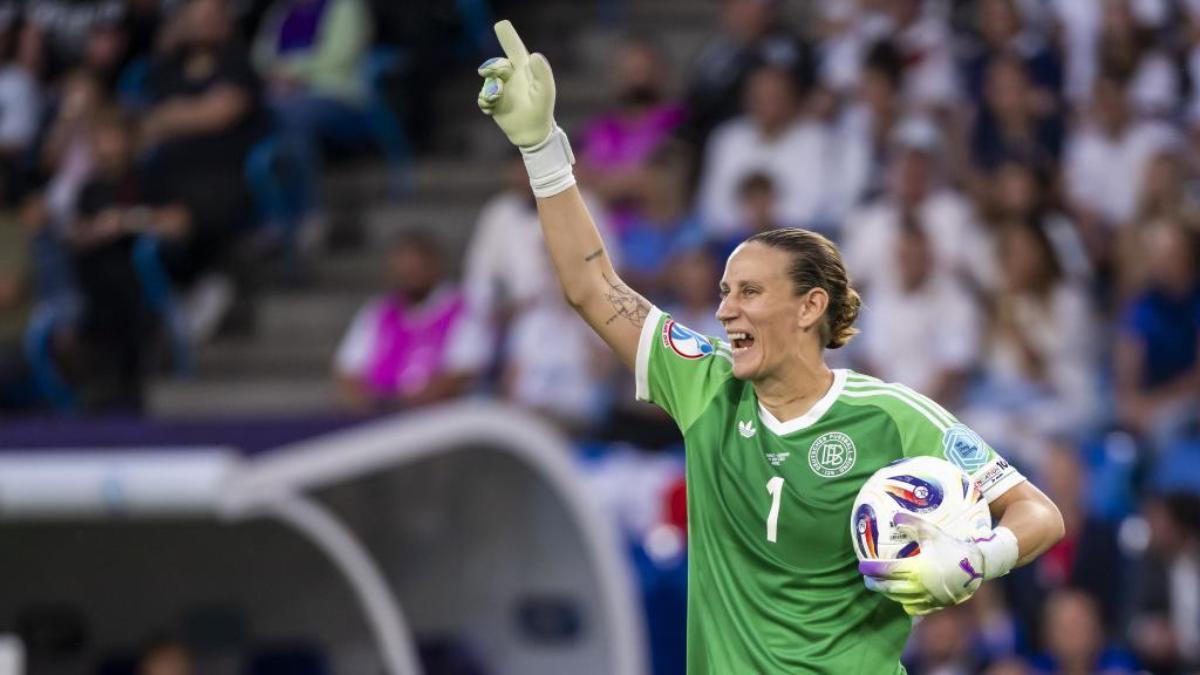 Ann-Katrin Berger, heroína de Alemania en los cuartos de final de la Eurocopa ante Francia