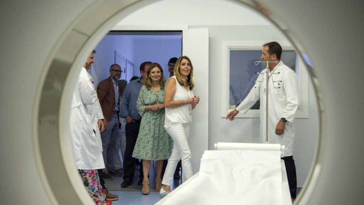 Susana Díaz anuncia la gratuidad de la televisión en los hospitales