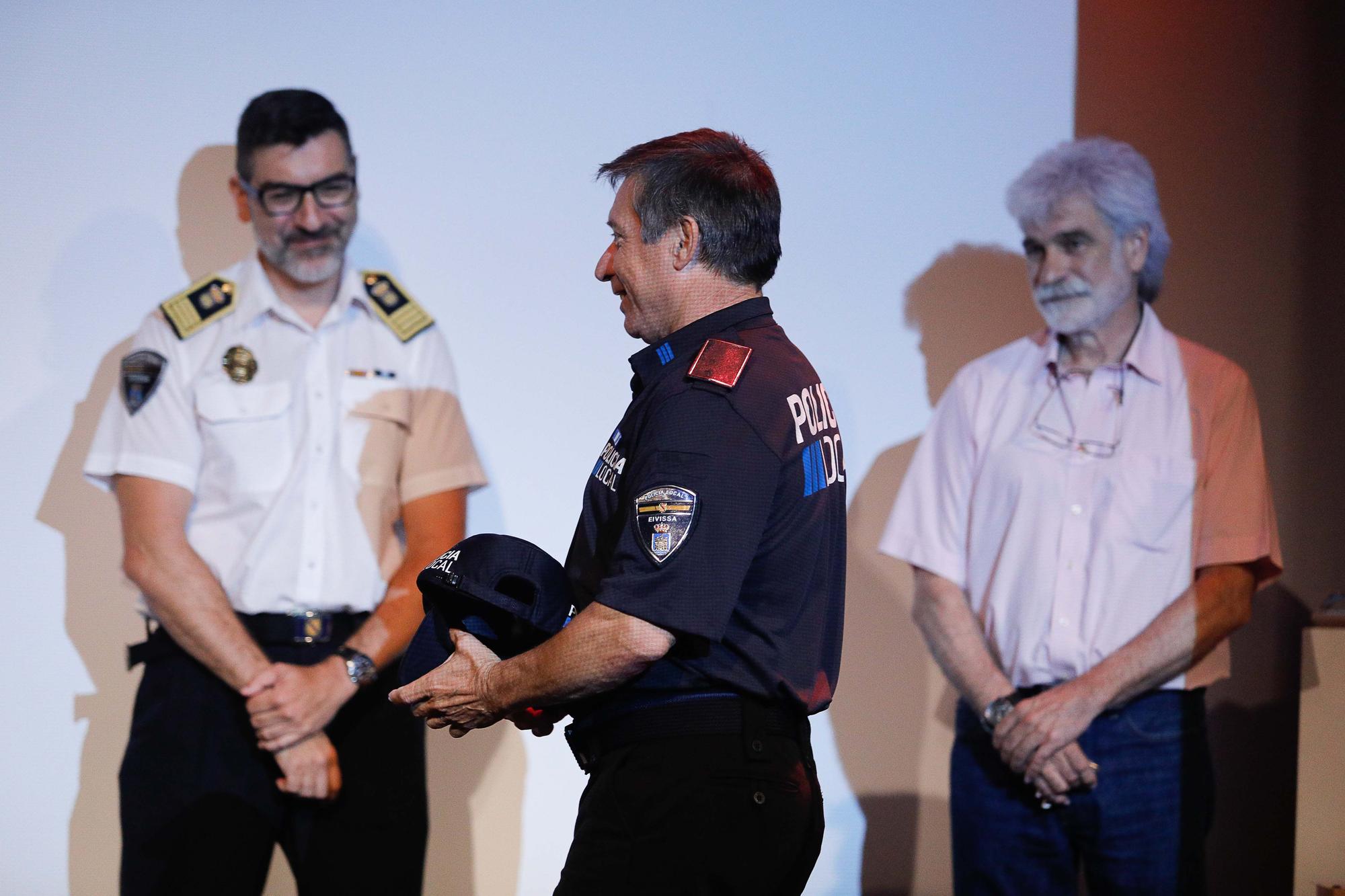 Medallas a 30 años de servicio en las policías locales de Ibiza