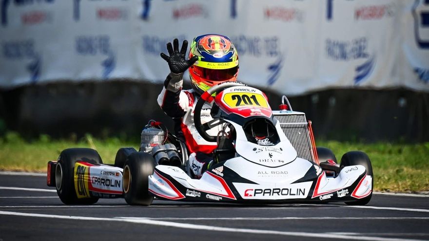 Christian Costoya gana en Cremona las Euro Series e iguala a Verstappen en las WSK