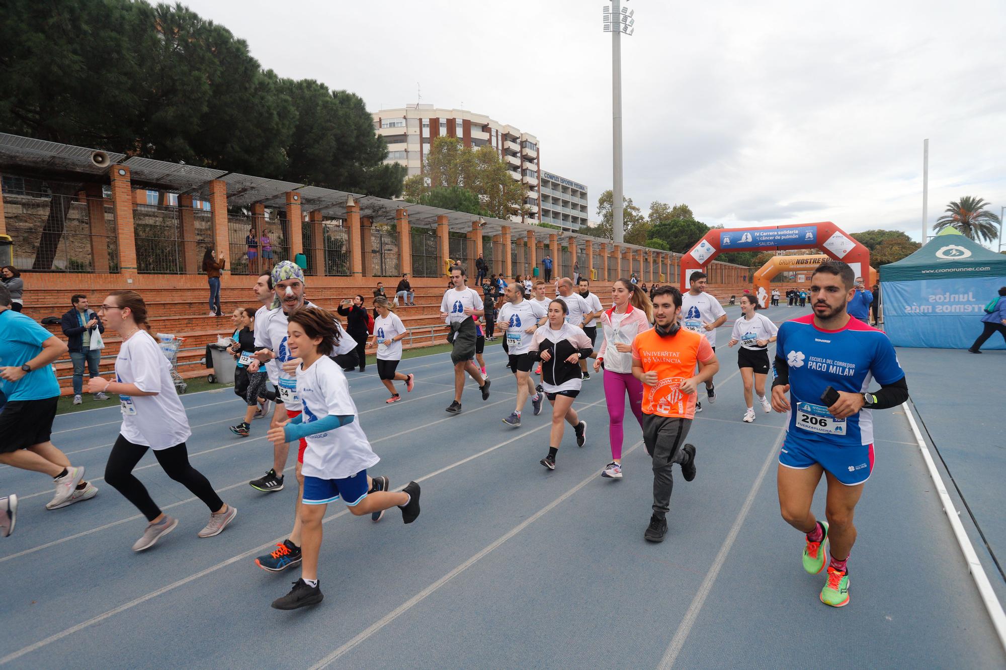 València sale a correr por el cáncer de pulmón