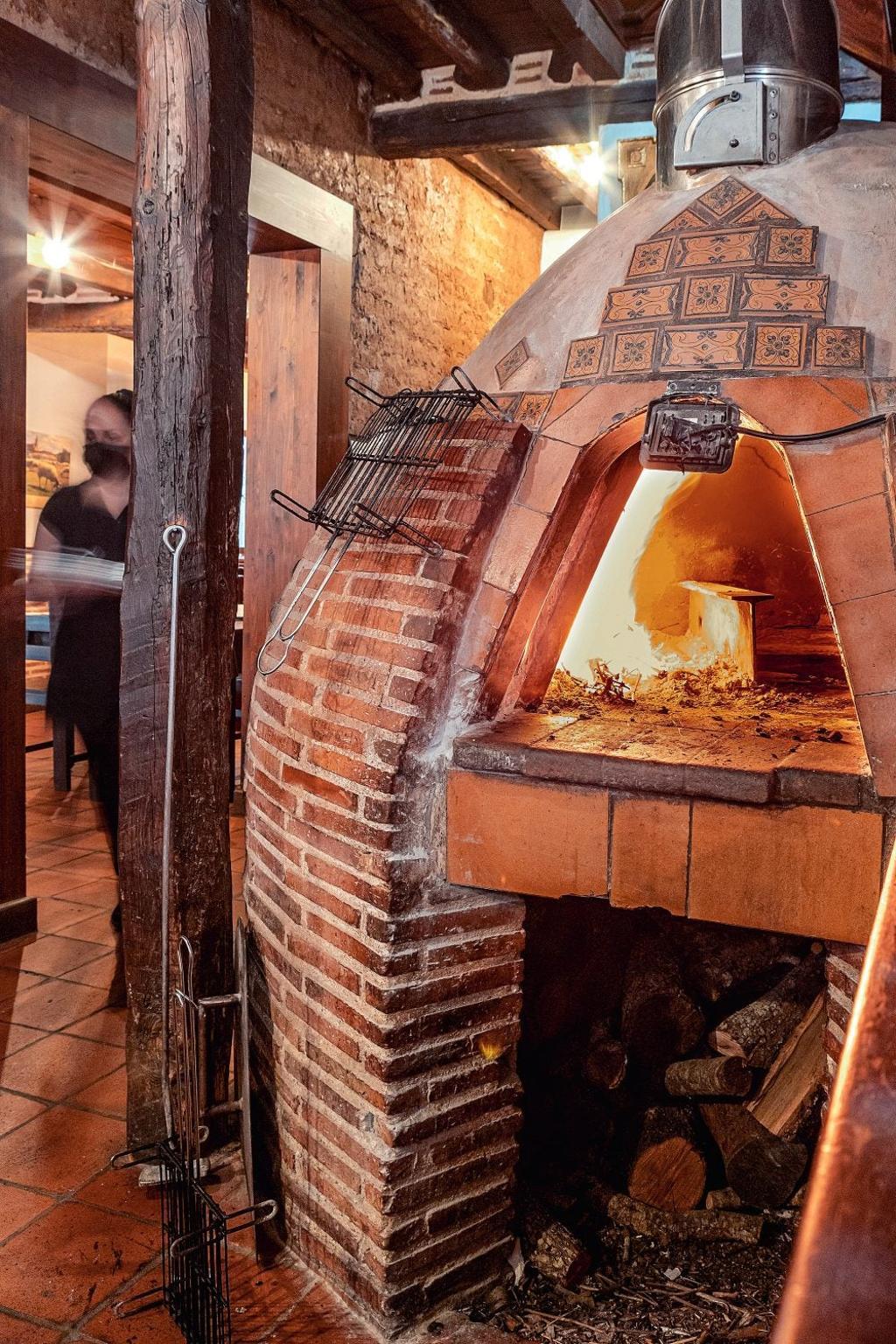 El horno del Asador Caracoles