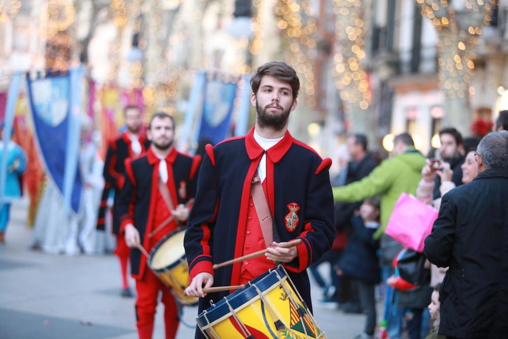 Los pajes reales llegan a Palma