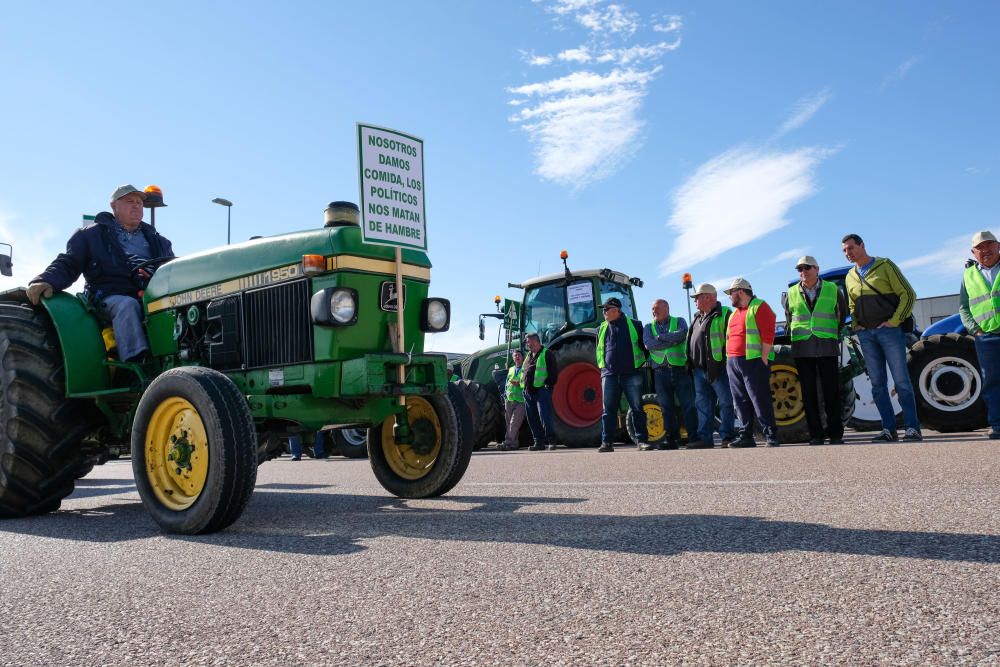 Tractorada en defensa del campo alicantino