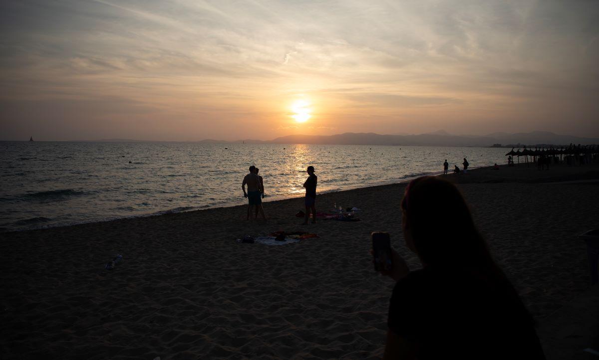 Urlaub auf Mallorca: So traumhaft ist es bei Sonnenuntergang an der Playa de Palma