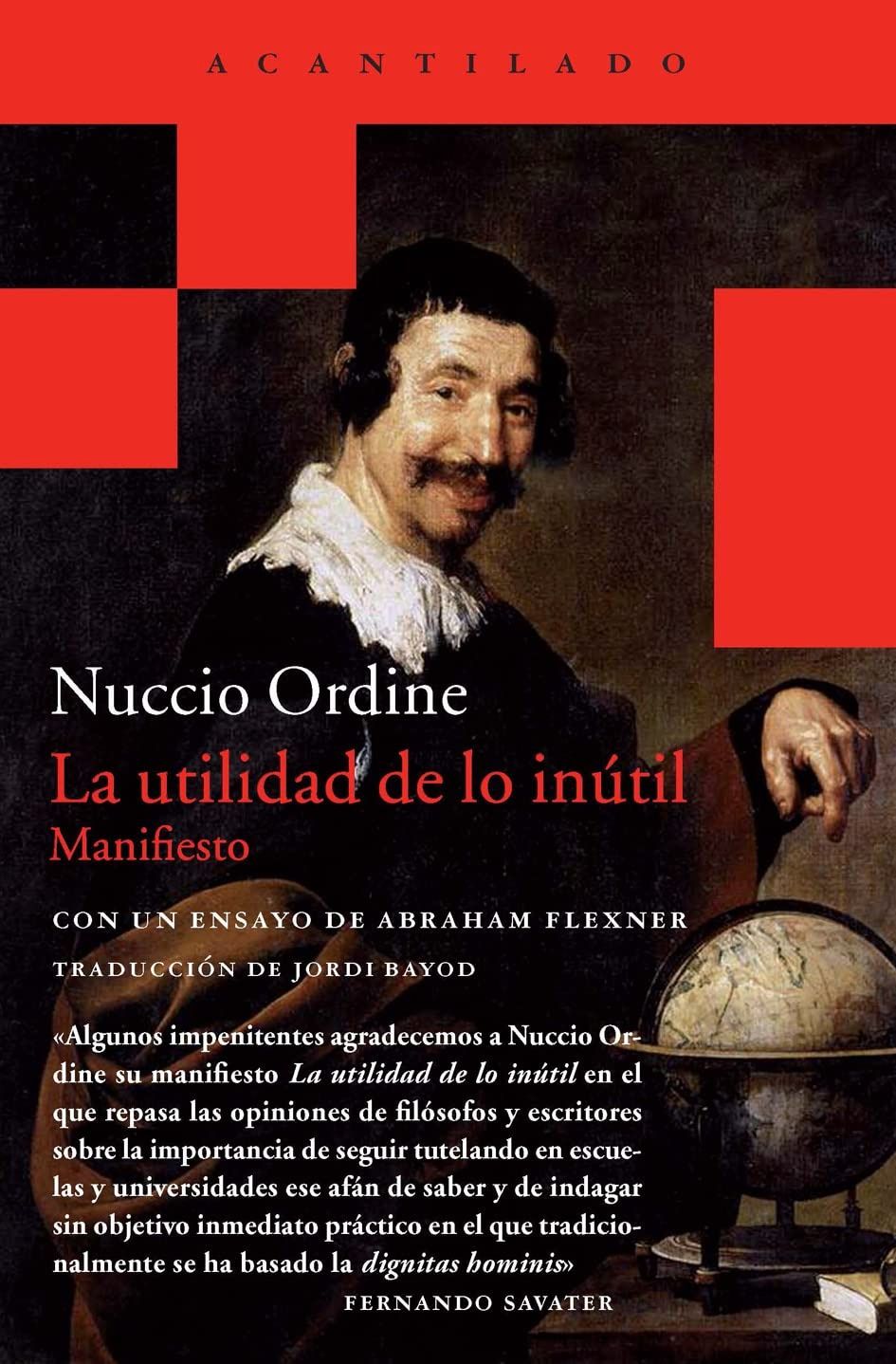 La utilidad de lo inútil, de Nuccio Ordine