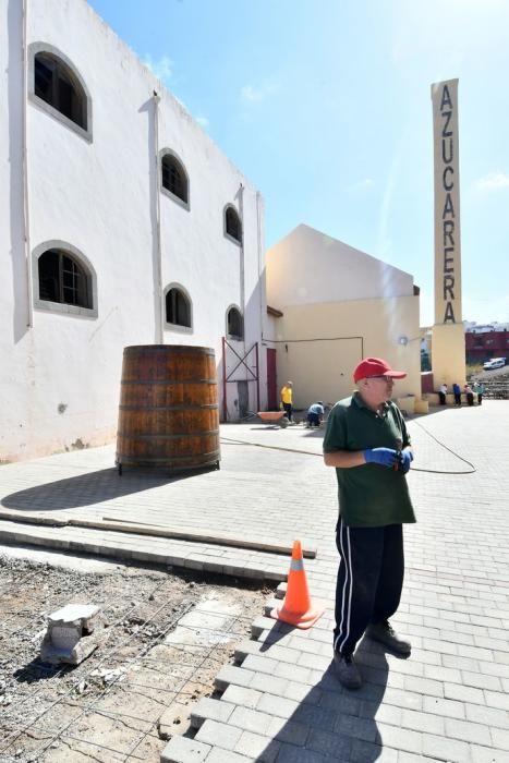 25/09/19 TELDE.  La antigua Fábrica de Azúcar de Telde, está siendo acondicionada por alumnos de PFAE.     FOTÓGRAFA: YAIZA SOCORRO.  | 25/09/2019 | Fotógrafo: Yaiza Socorro