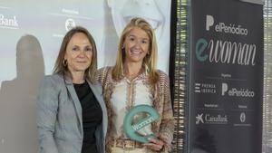 Gisela Valderrama fue la ganadora al premio eWoman Trayectora Profesional by CaixaBank