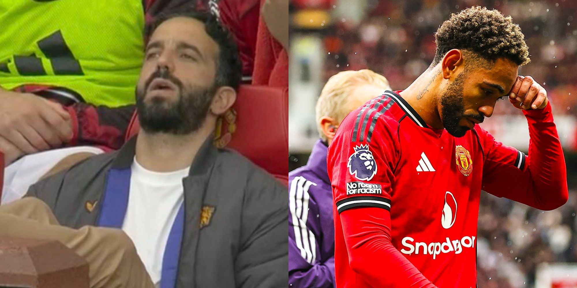 Amorim, salvado por la campana: Bruno se redime... y Cunha, roto