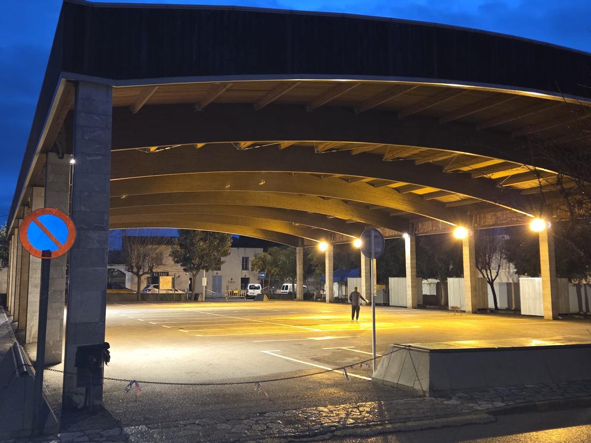 Recinto de la Escola Graduada en Binissalem.