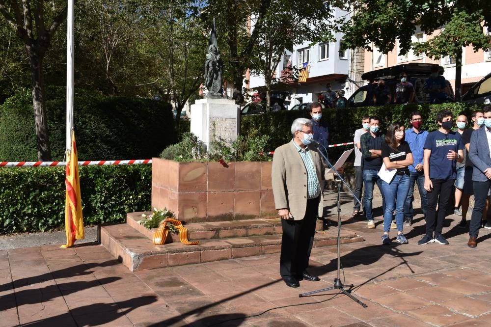 Acte institucional Diada 11-S a Berga