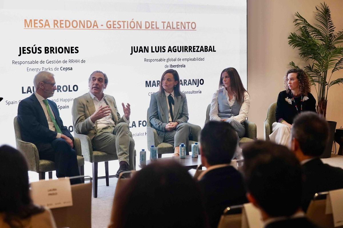Mesa redonda de la jornada de talento y éxito profesional organizada por La Opinión de Málaga y Prensa Ibérica