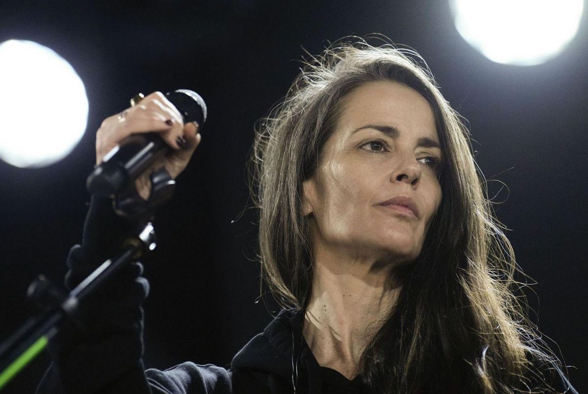 La cantante Vega en un concierto. | LOC