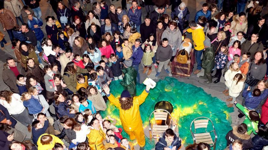 El encendido de luces abrirá el jueves el programa navideño en Mieres y Langreo
