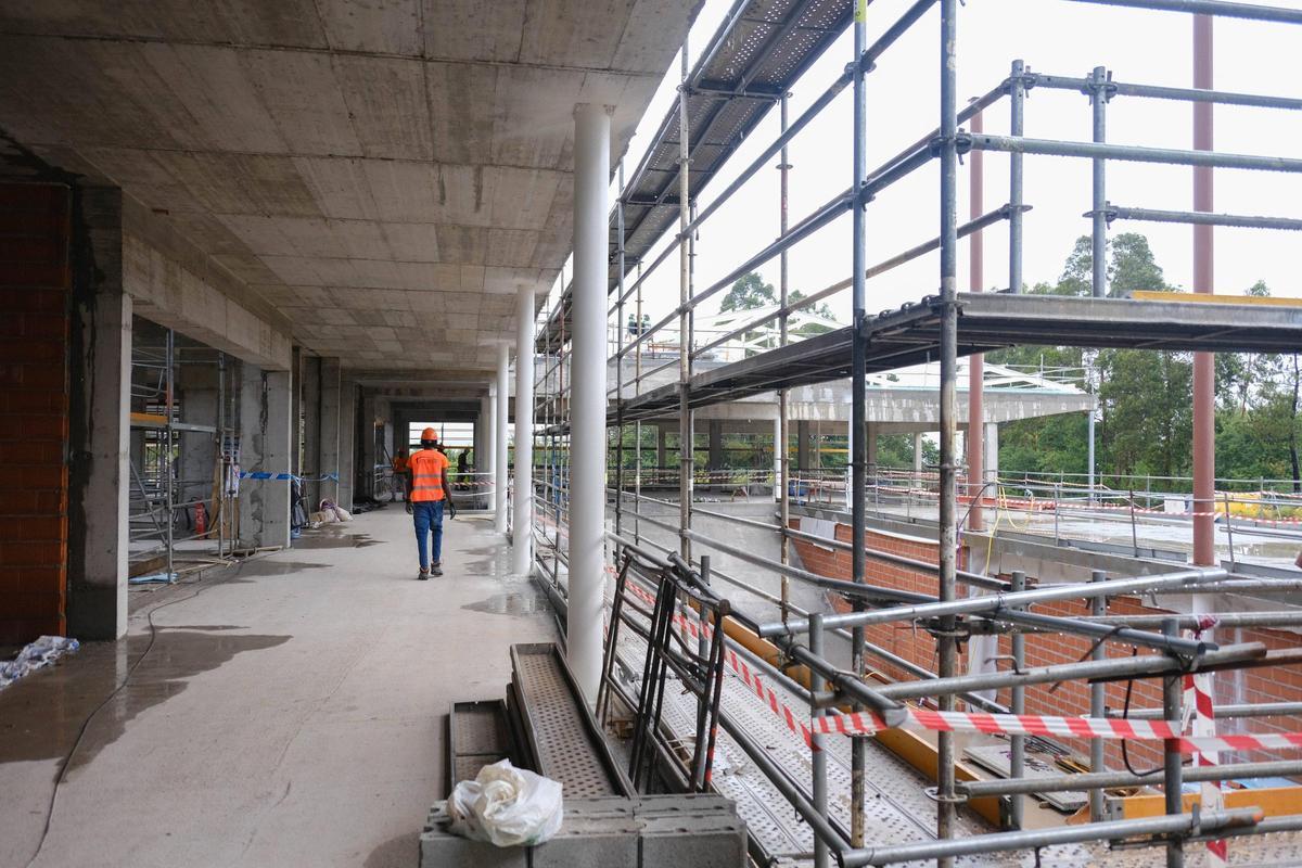 Las obras del nuevo CEIP de O Milladoiro