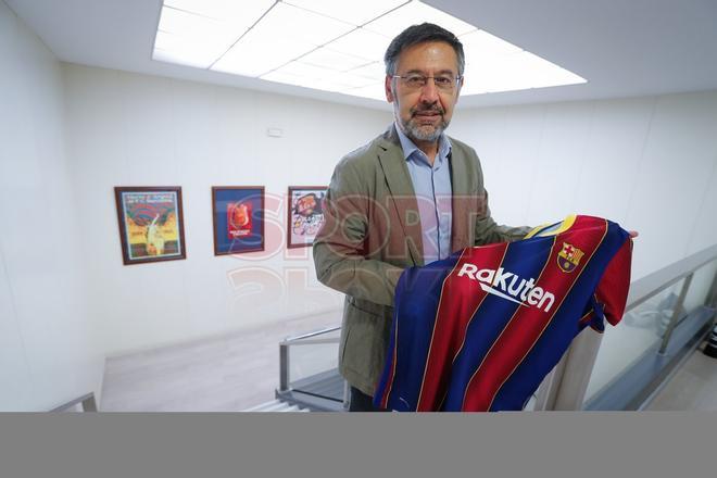 La entrevista a Josep Maria Bartomeu, en imágenes