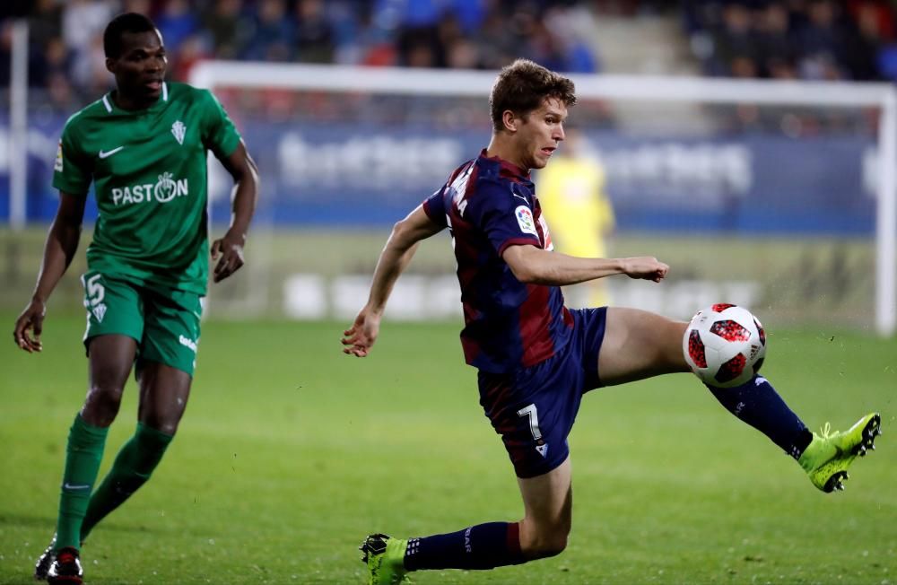 Eibar - Sporting en imágenes