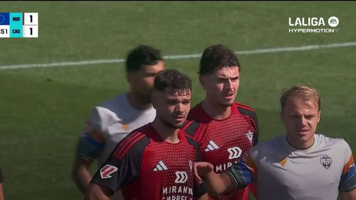 El 2-1 del Mirandés en el Mirandés 3-2 Castellón de la jornada 39 de LaLiga Hypermotion
