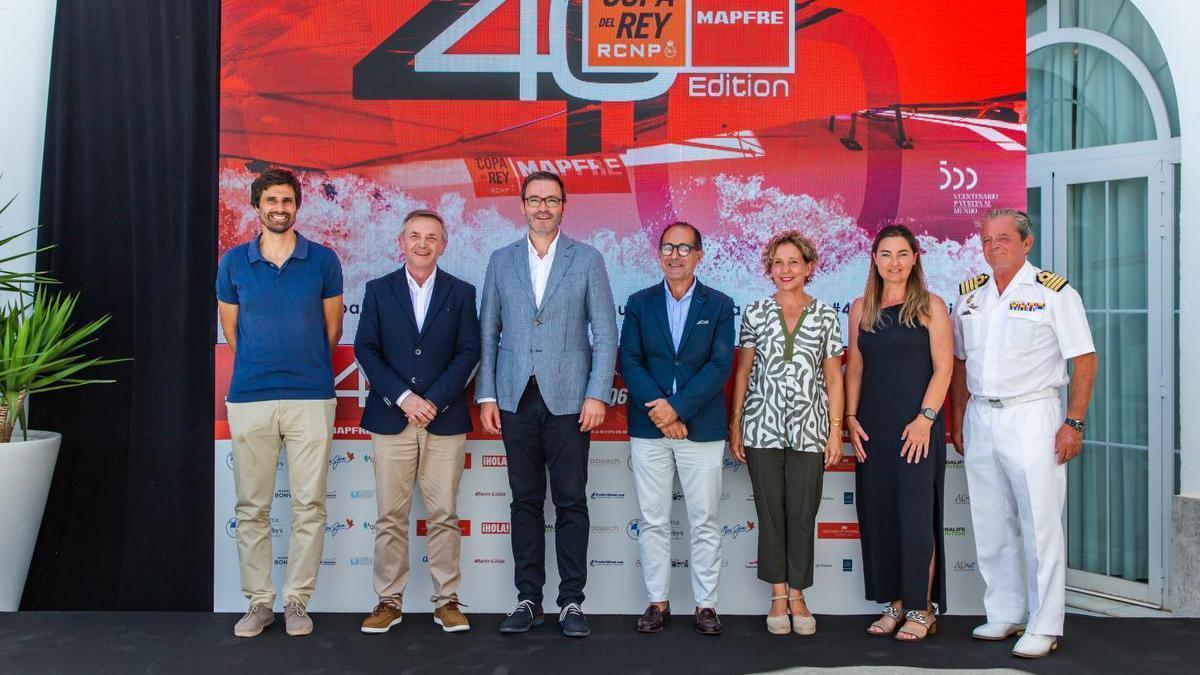 Carles Gonyalons, Ricardo Garzó, José Hila, Emerico Fuster, Aina Calvo, Catalina Darder y Dámaso Berenguer