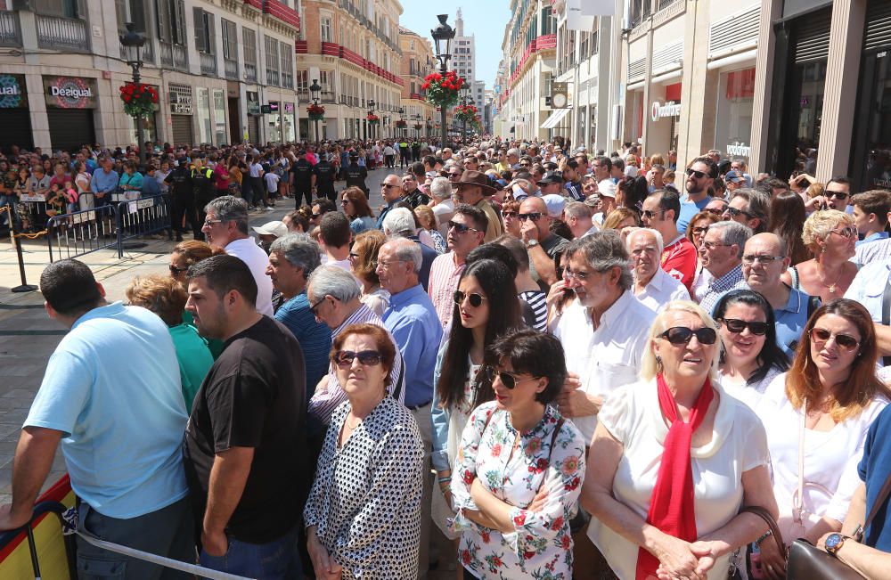 Desfile de la Legión en Málaga por el Día de las Fuerzas Armadas