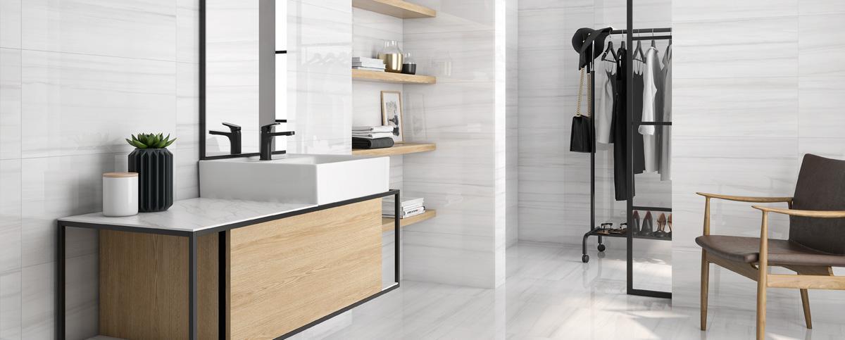 Diseño Dolomita, de la serie Porcelux de Prissmacer.