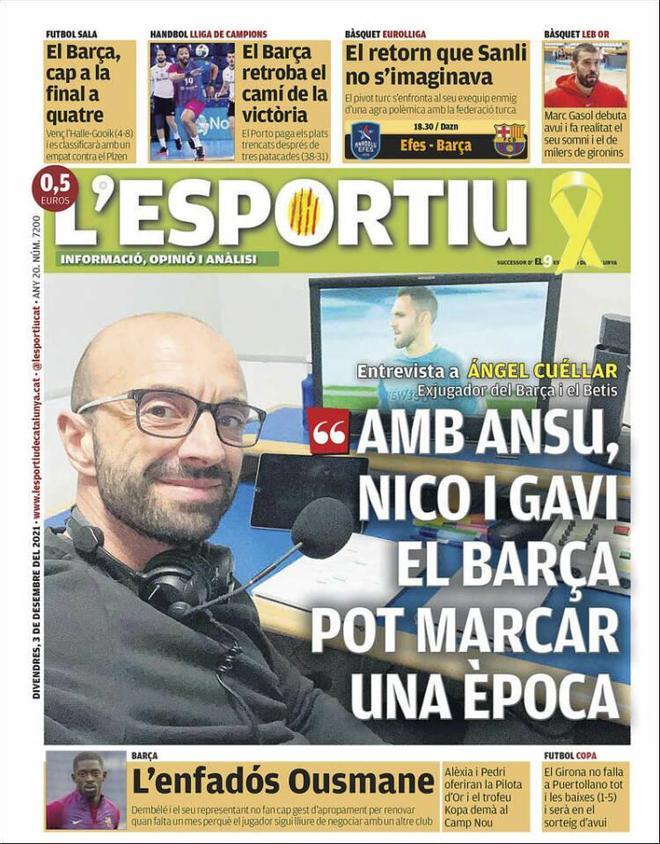 Las portadas del día de la prensa deportiva