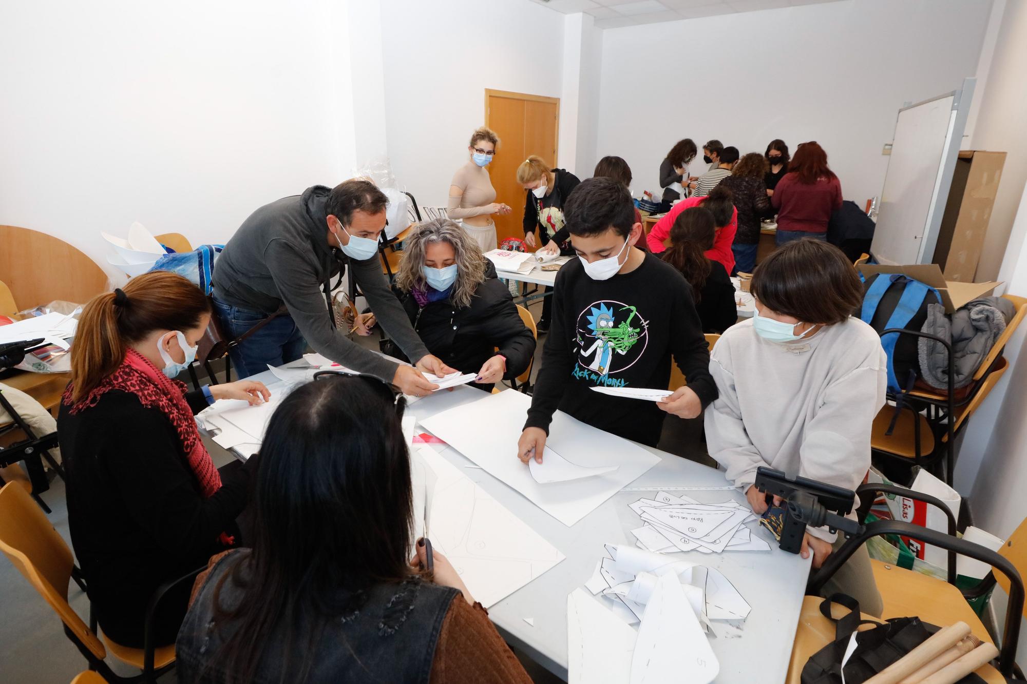 Así organiza el colegio s'Olivera su rúa de Carnaval en Ibiza