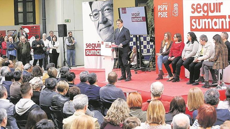 Puig quiere «seguir sumando» para ganar y gobernar en la Comunitat