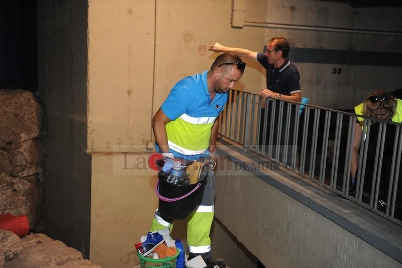 Desalojan al presunto violador del parking de la Glorieta