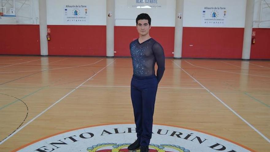 Kevin Bordas, campeón del mundo de patinaje artístico, en Alhaurín de la Torre