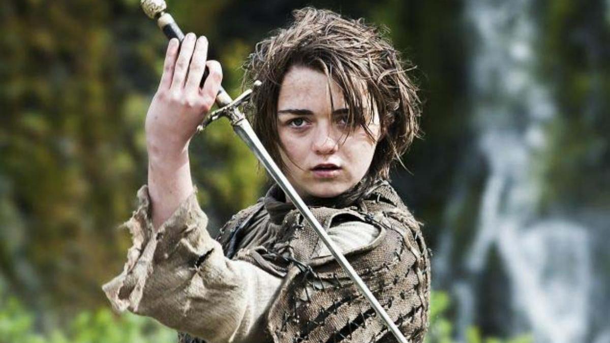 Arya Stark fue uno de los personajes protagonistas en Juego de Tronos.