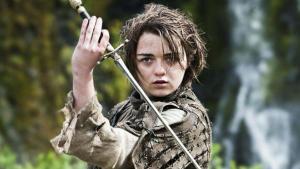 Arya Stark fue uno de los personajes protagonistas en Juego de Tronos.