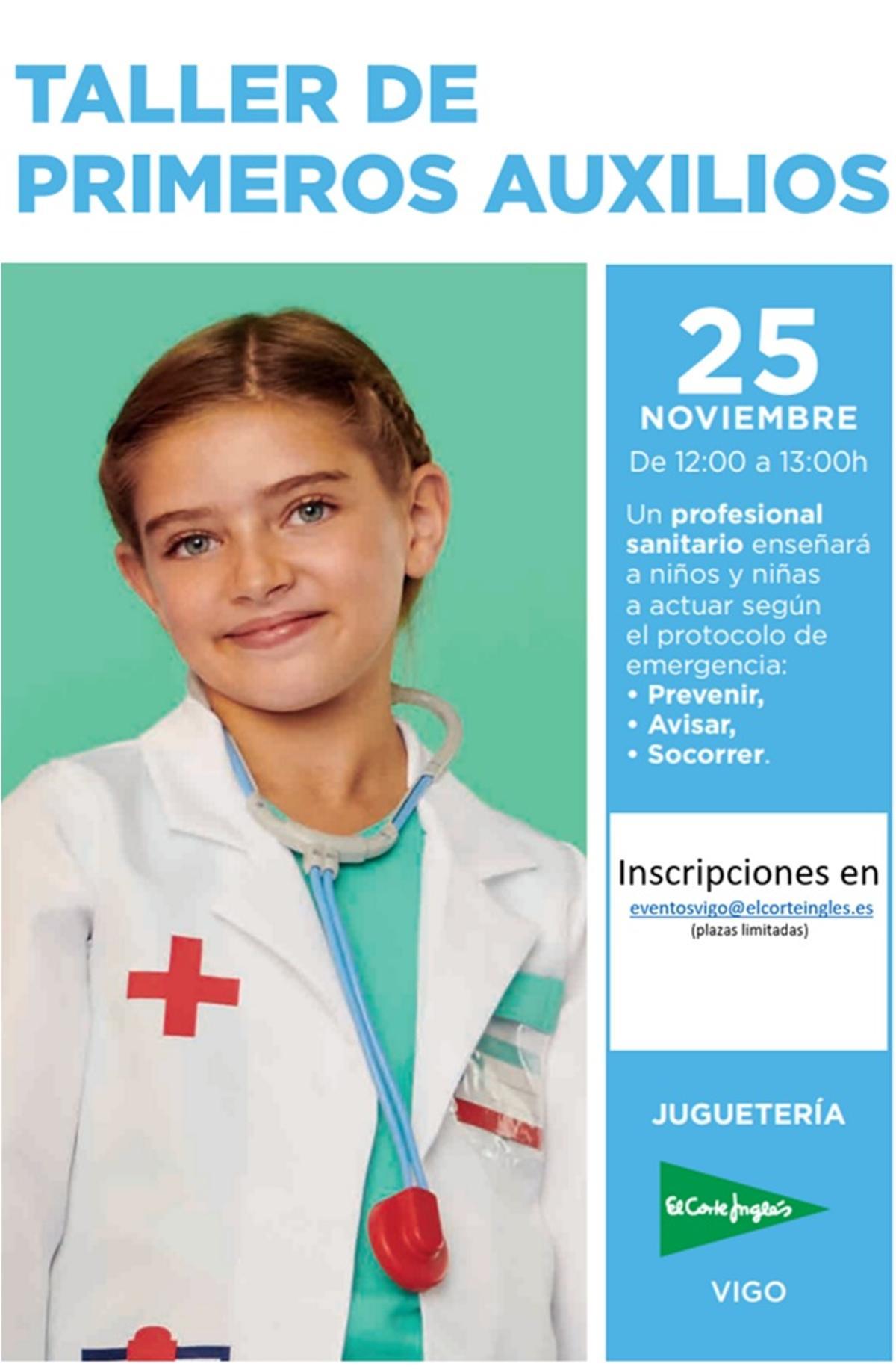 La actividad es para los más pequeños de la casa.