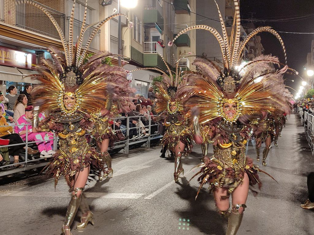 Revive la última noche del Carnaval de Águilas 2024, en imágenes