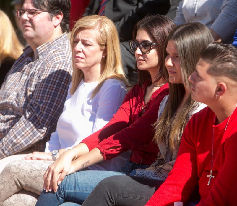 Más de 200 personas asisten al acto de precampaña de Francesc Sanguino celebrado en Las Cigarreres y al que ha asistido la la vicesecretaria general del PSOE, Adriana Lastra